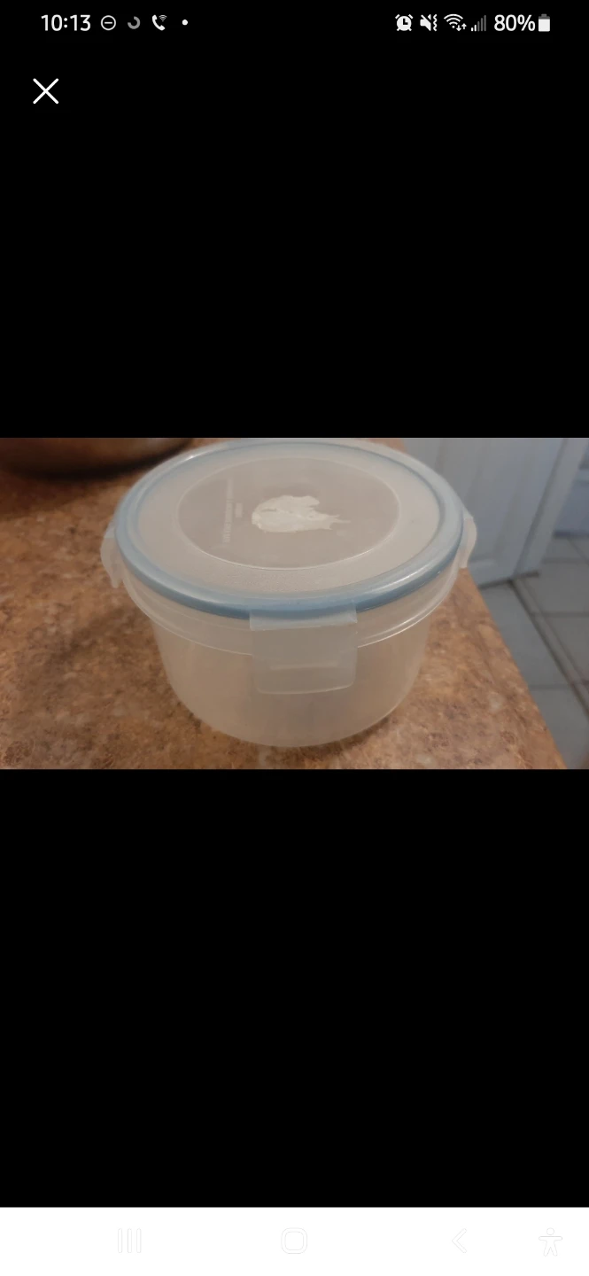 Round Food Storage Container