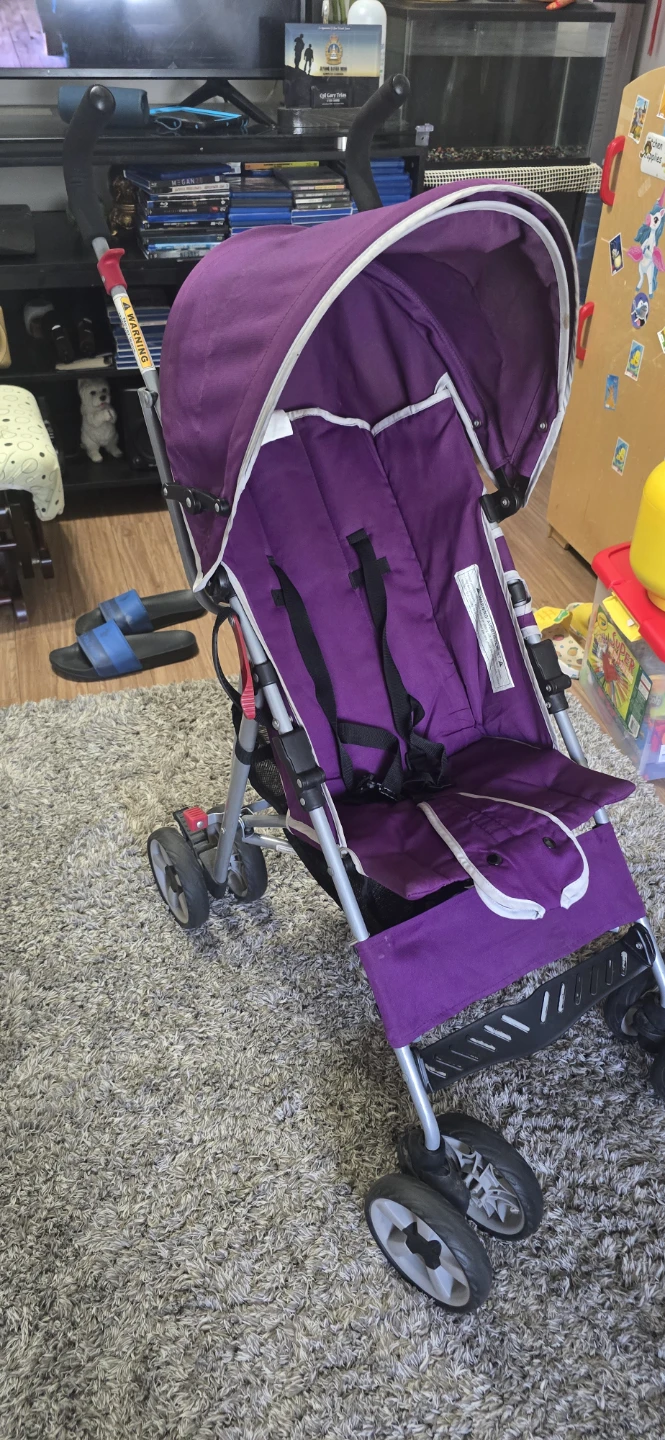 Purple Lightweight Stroller - photo 2