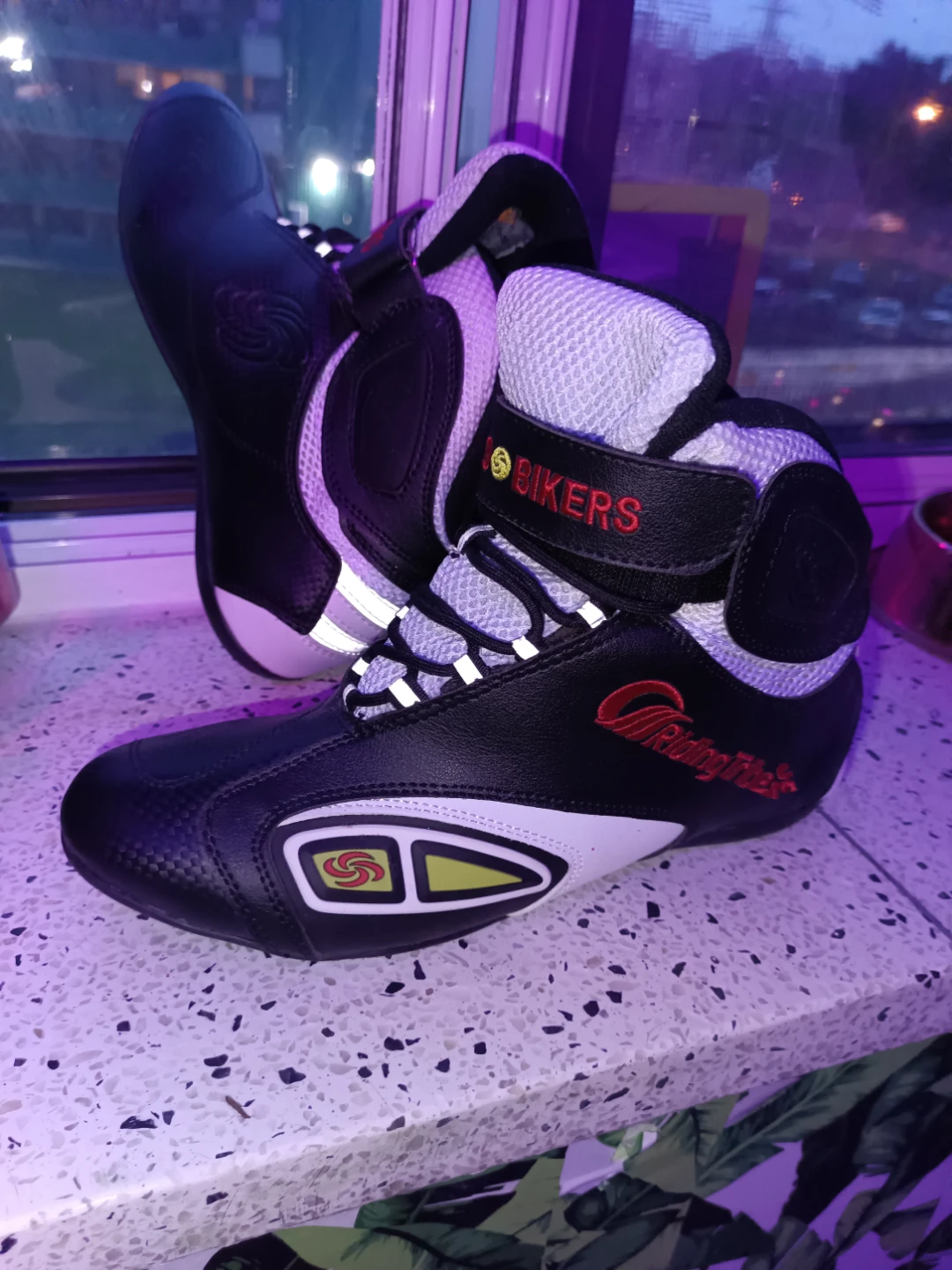 Riding Tribe Speed Bikers Motorcycle Boots - photo 4