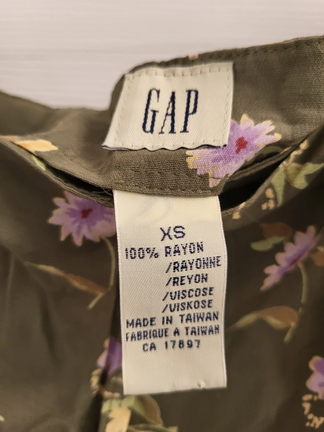 GAP Floral Wrap Skirt - XS - photo 3