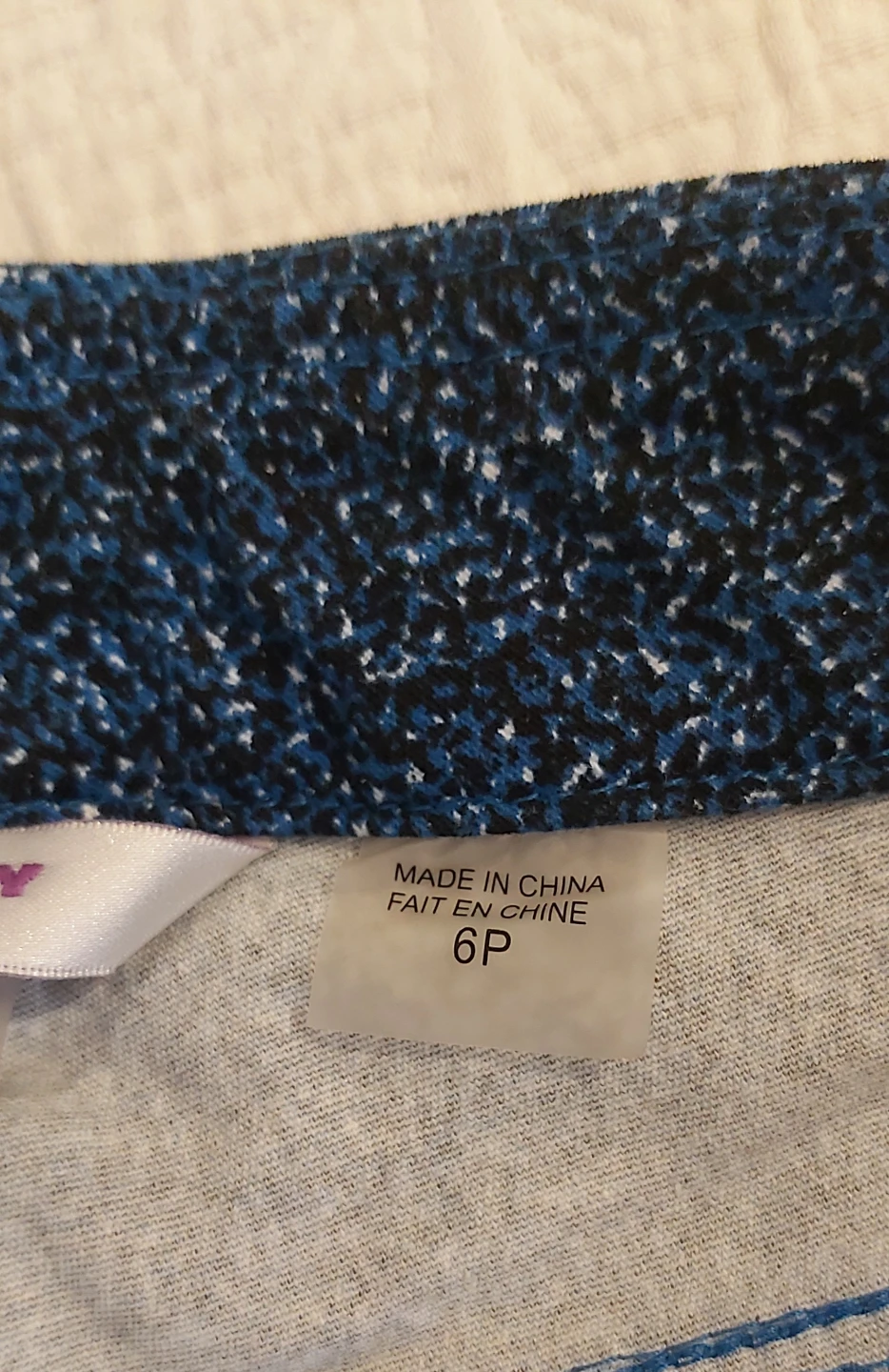 Trinity Blue Sparkle Capris Size 6P - photo 5