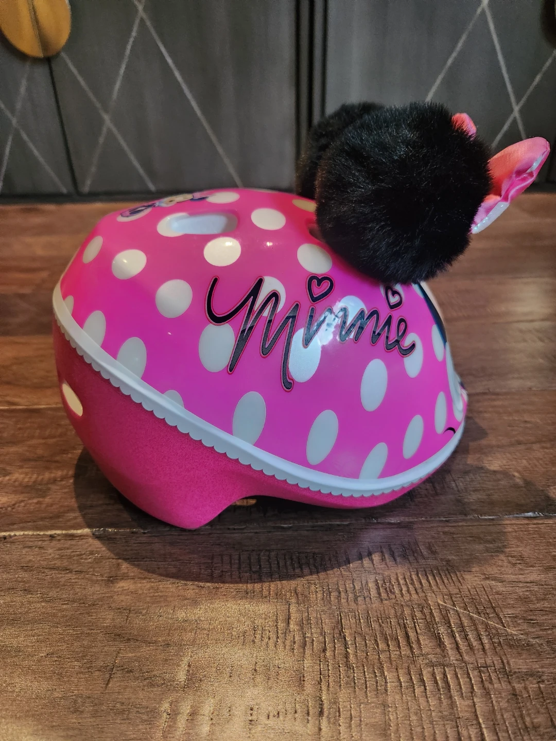 Disney Minnie Mouse Pink  Kids Helmet - photo 3