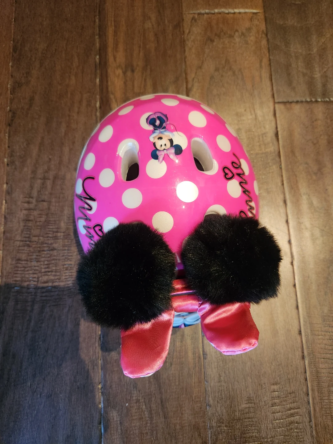 Disney Minnie Mouse Pink  Kids Helmet - photo 4