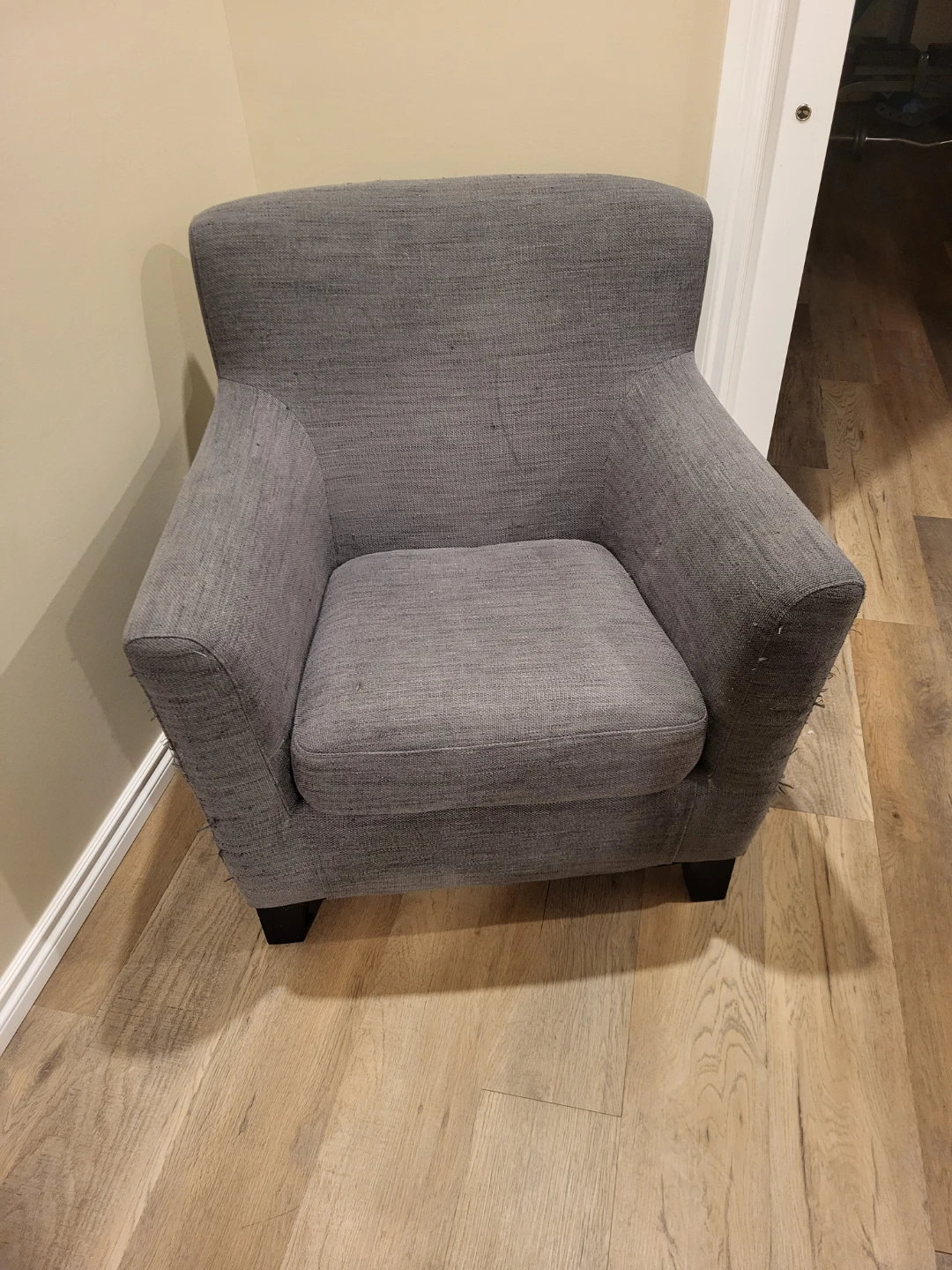 Grey Accent Chair