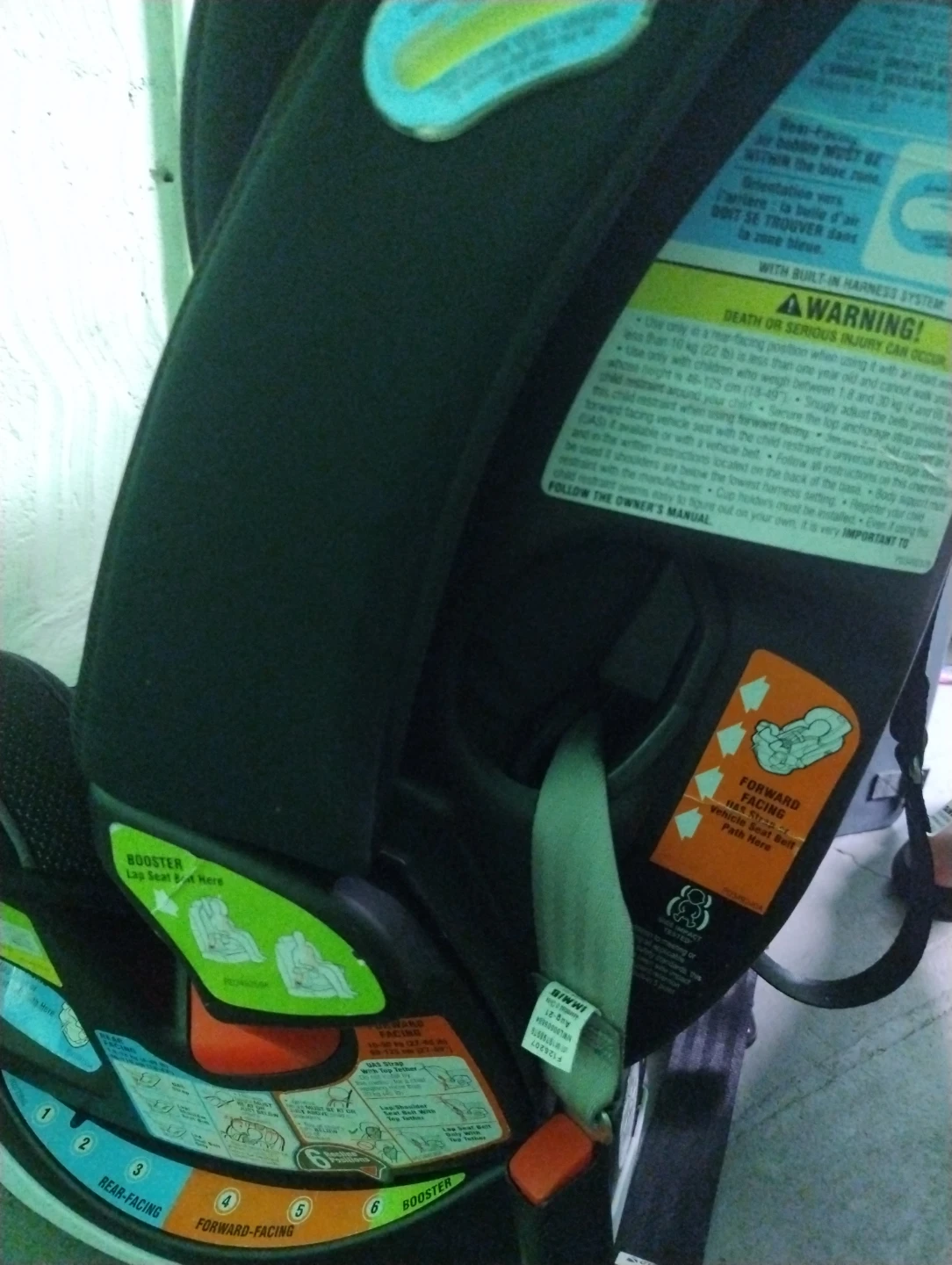 Graco 4EVER Booster Car Seat - photo 4