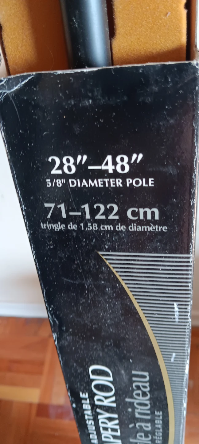 Decorative Double Rod Bracket Set and Drapery Rods (NEW) - photo 4