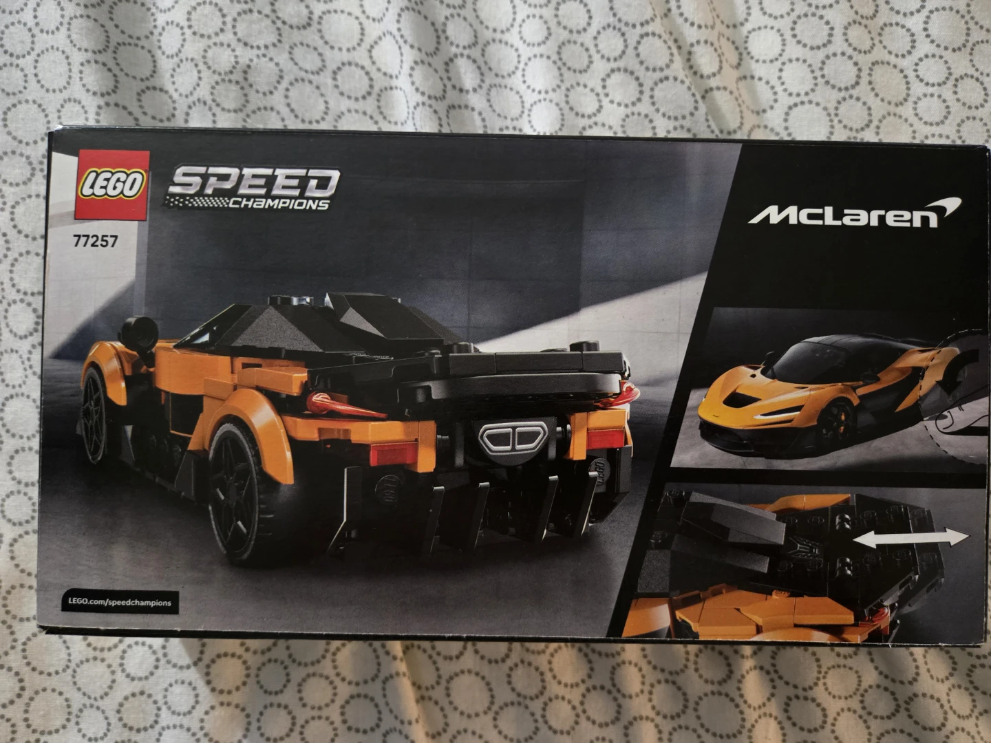 LEGO Speed Champions McLaren W1 77257 Building Toy - photo 2