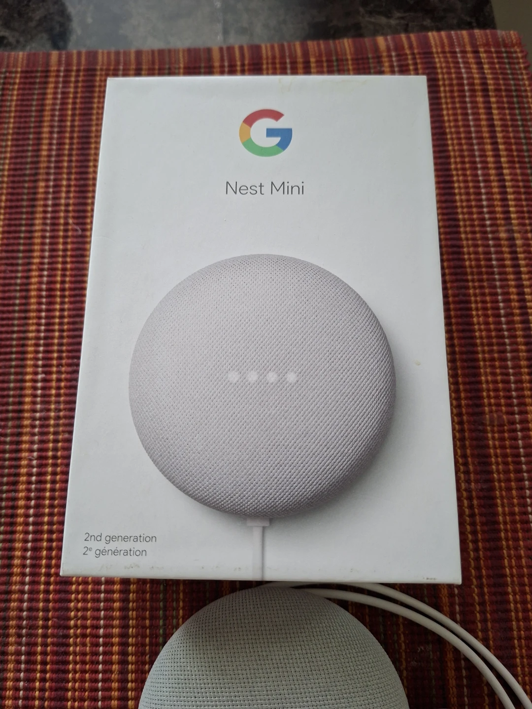 Google Nest Mini 2nd Gen Smart Speaker