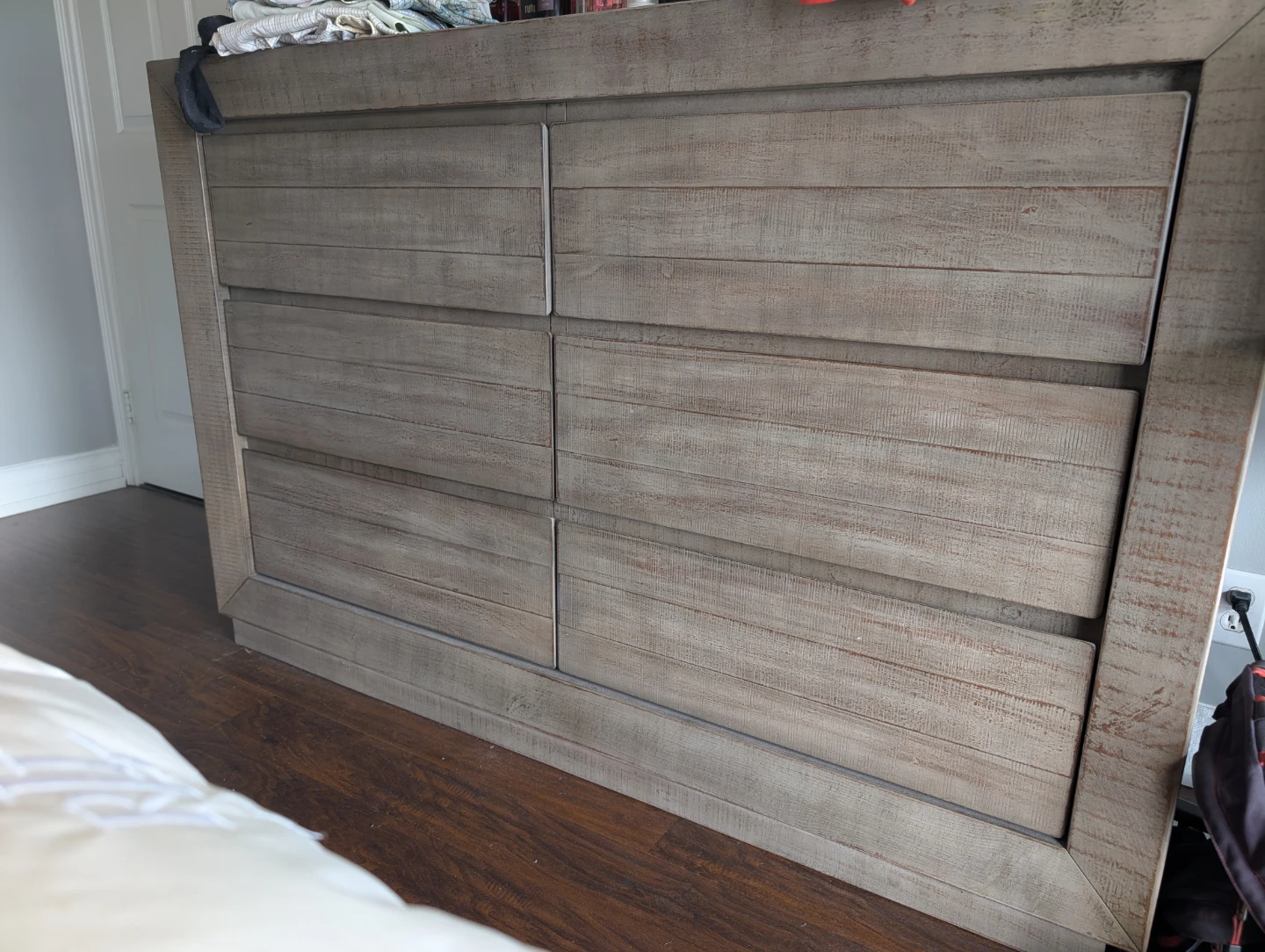 Rustic Wood Dresser