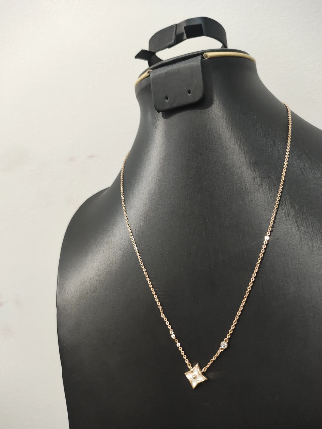 Louis Vuitton Rose Gold Star Necklace