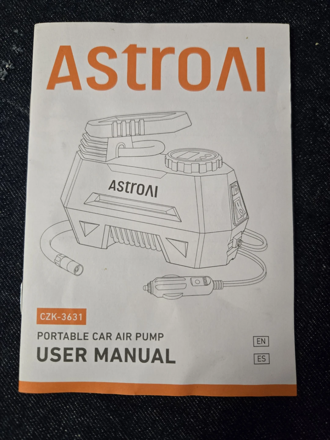 AstroAI Portable Car Air Pump - photo 2