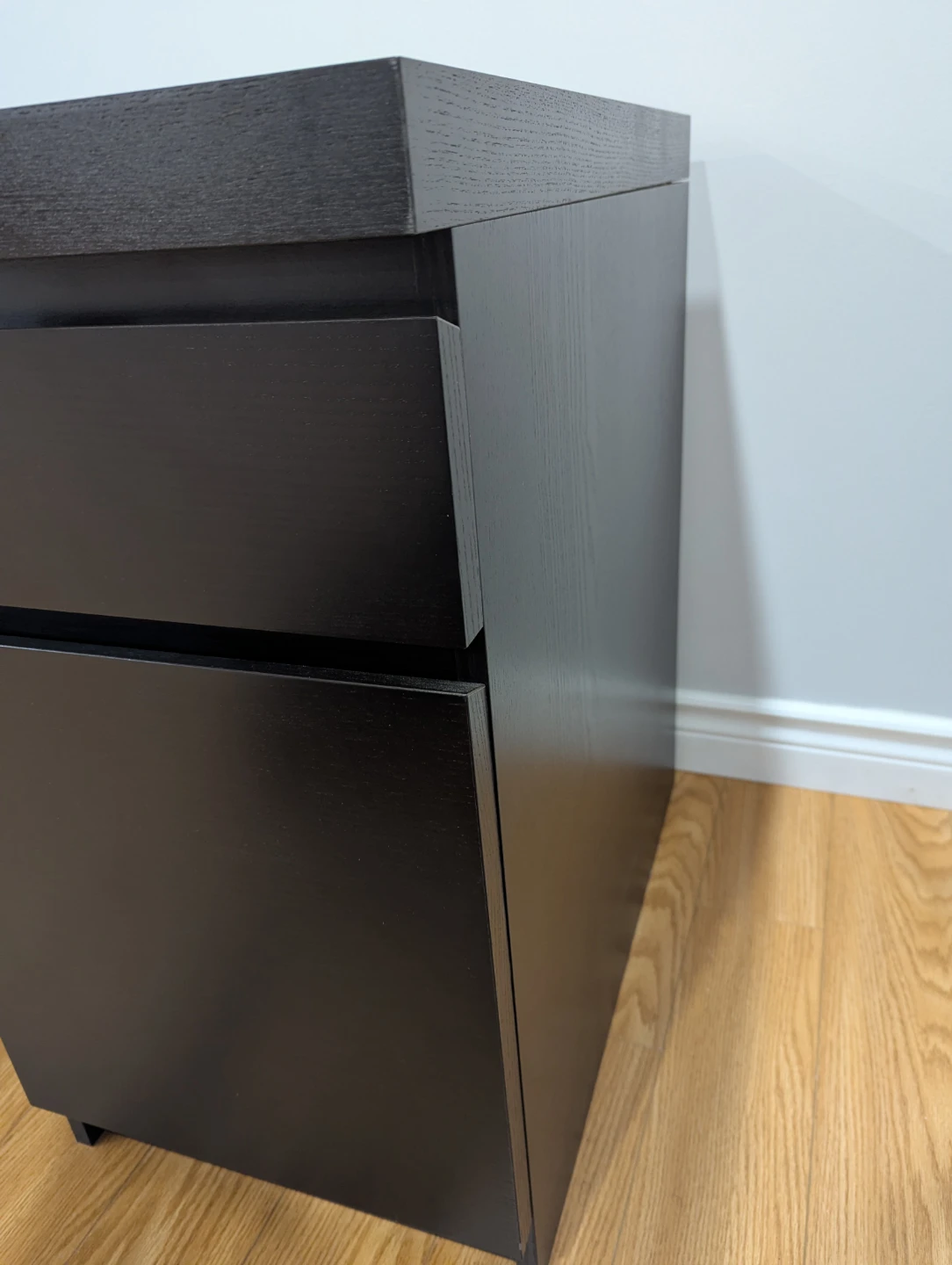 Ikea MALM Desk with Drawer and Cabinet - photo 5
