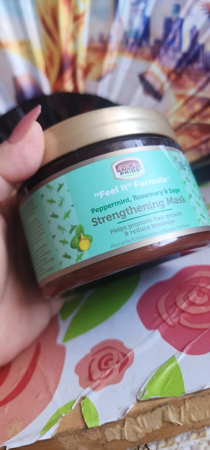 African Pride "Feel It" Formula Strengthening Mask & Oil set - photo 3