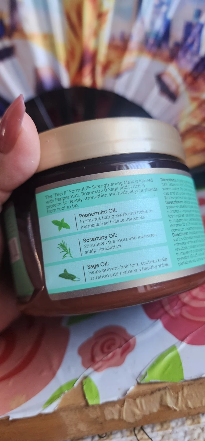 African Pride "Feel It" Formula Strengthening Mask & Oil set - photo 4