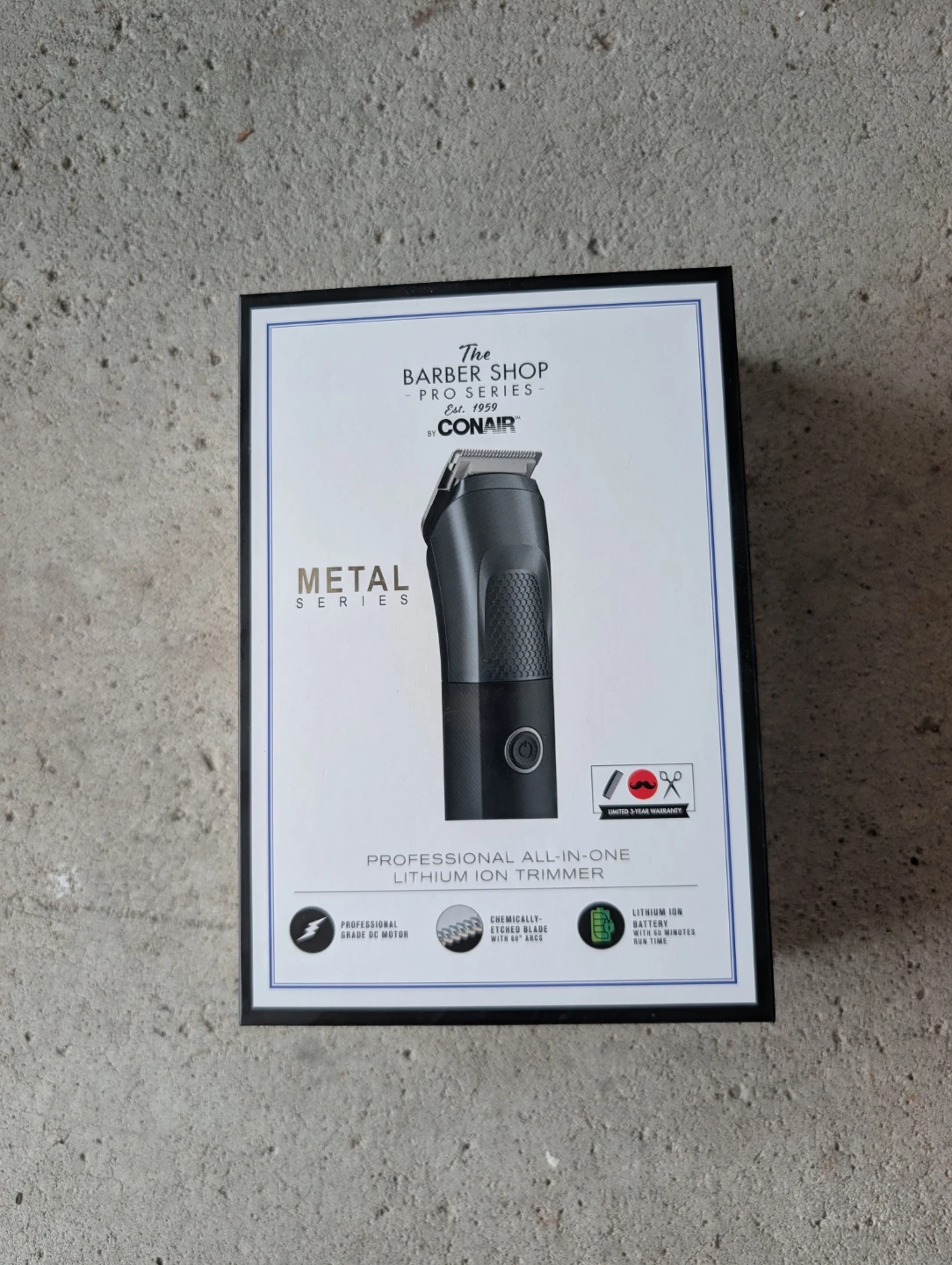 Conair Pro Series Metal Series Lithium Ion Trimmer