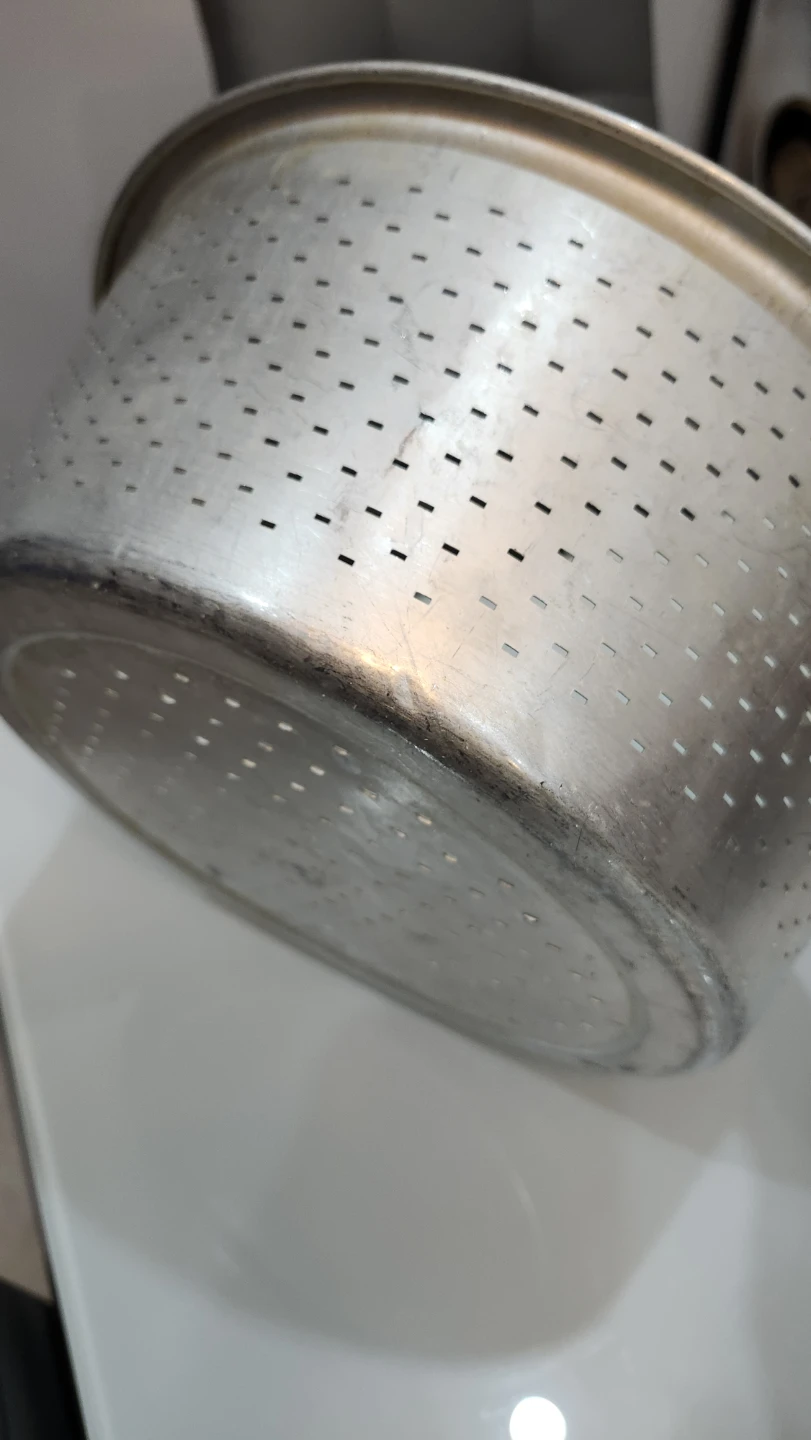 Large Metal Colander Steamer Basket - photo 3