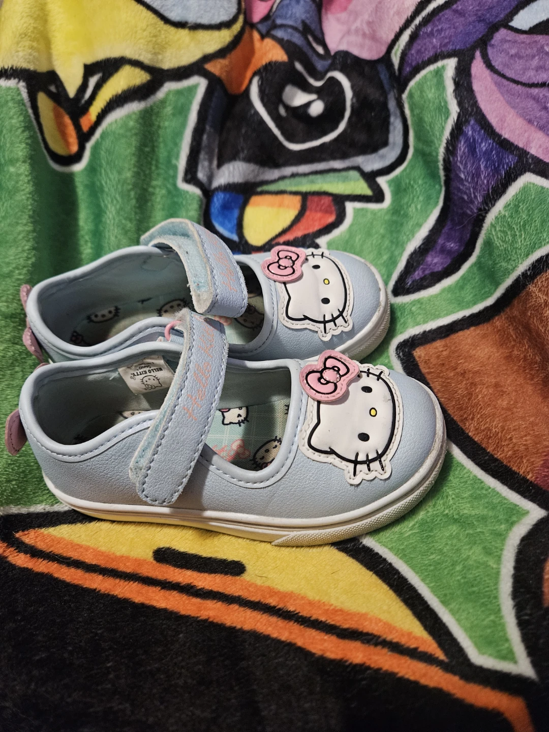 Hello Kitty Toddler Mary Jane Shoes - Light Blue