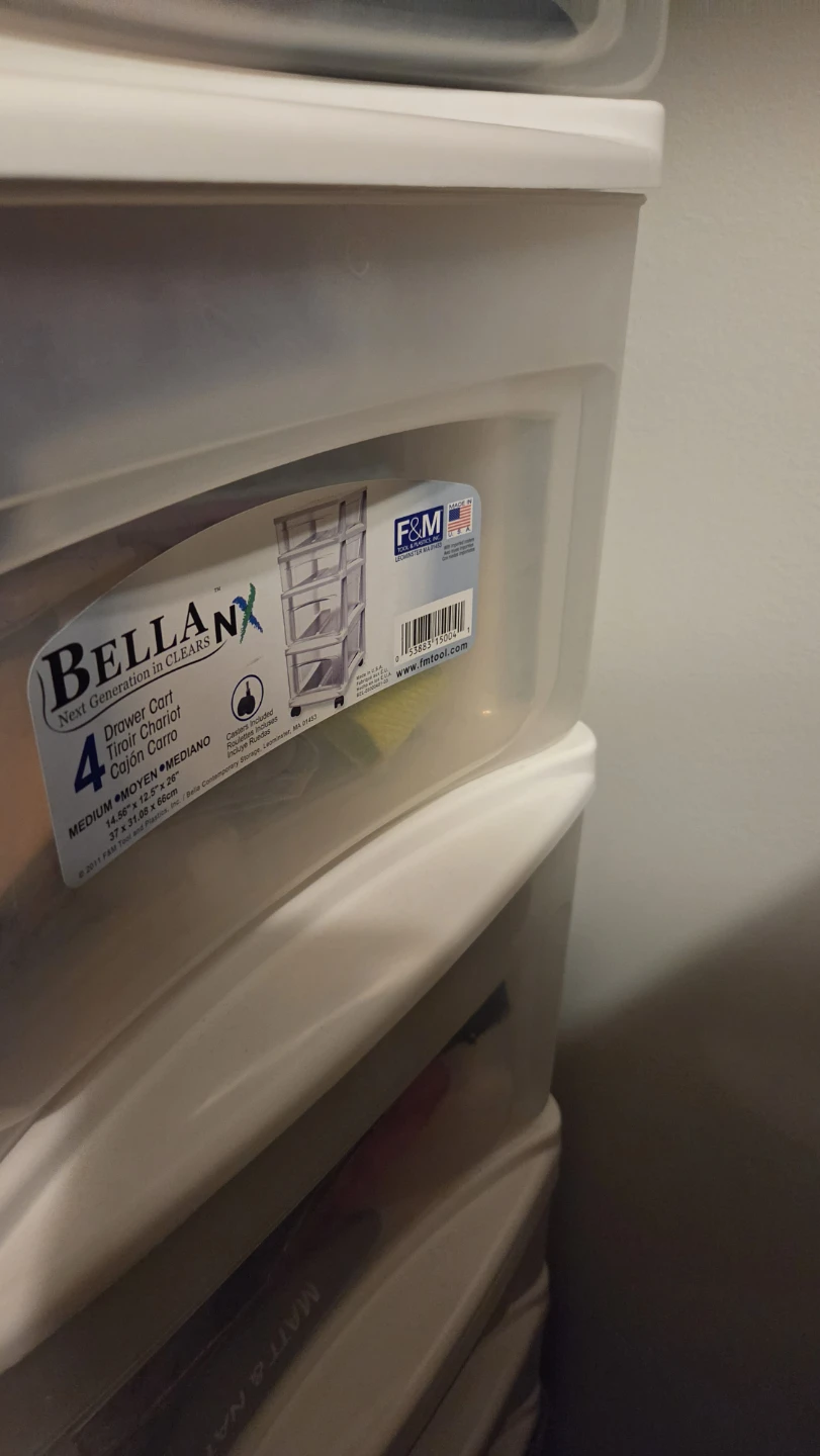 BellawNX 4-Drawer Cart x2