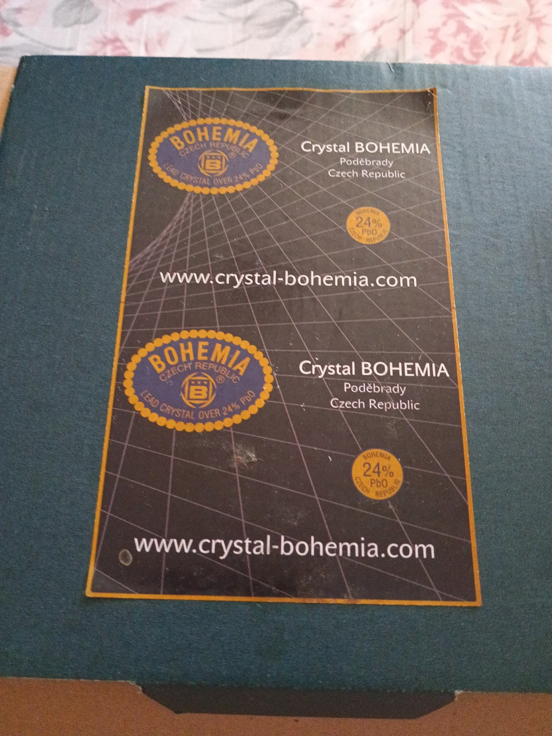 Bohemia Crystal Glasses Set