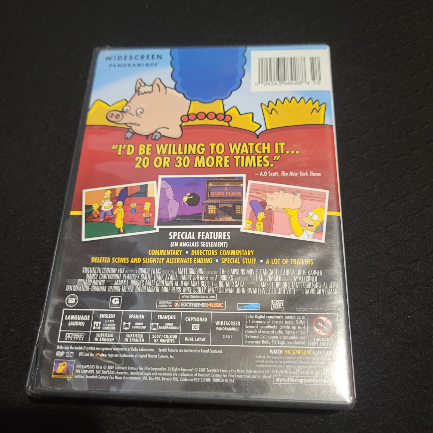 The Simpsons Movie DVD - photo 2