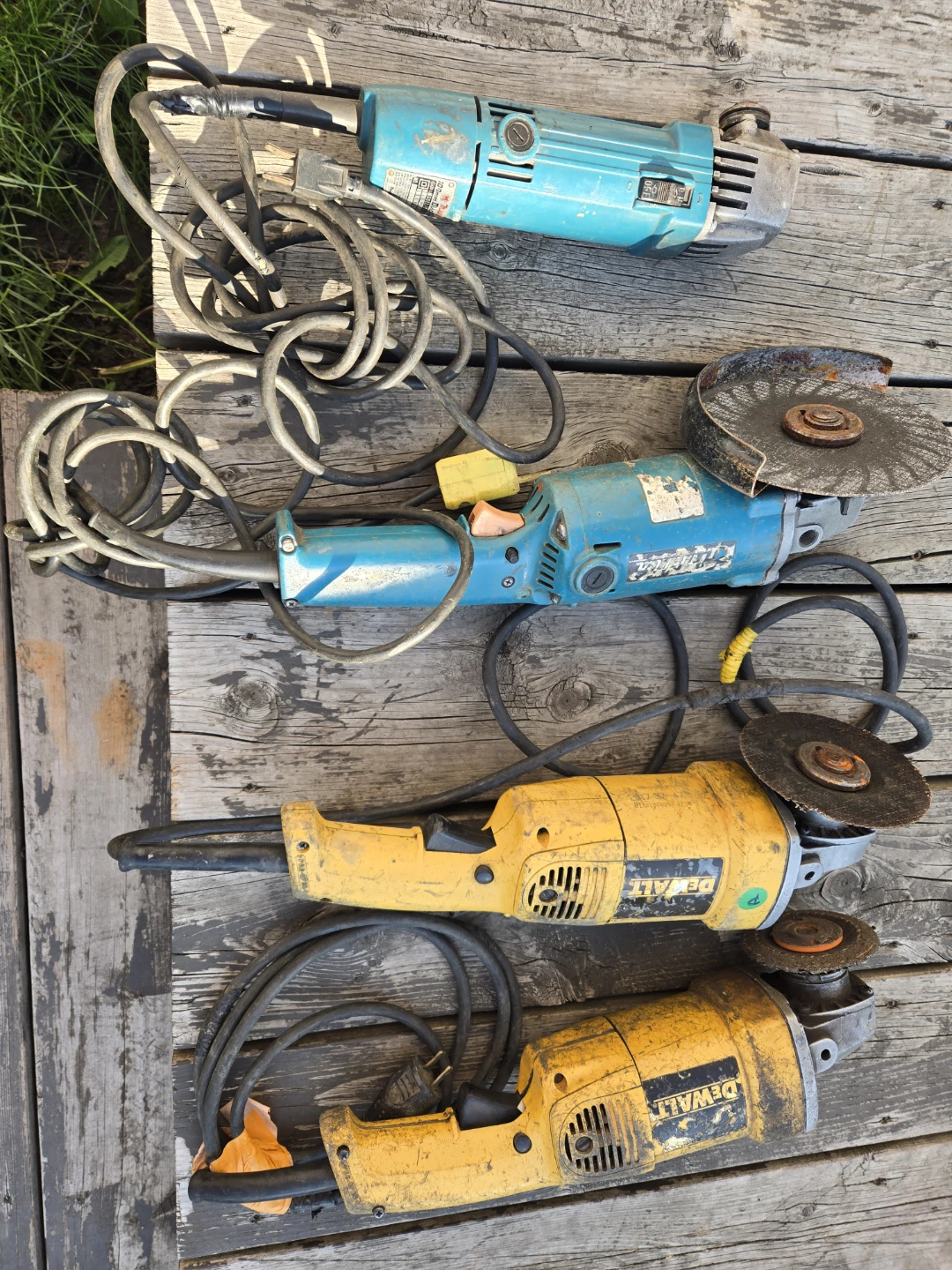 Makita & DeWalt Grinders