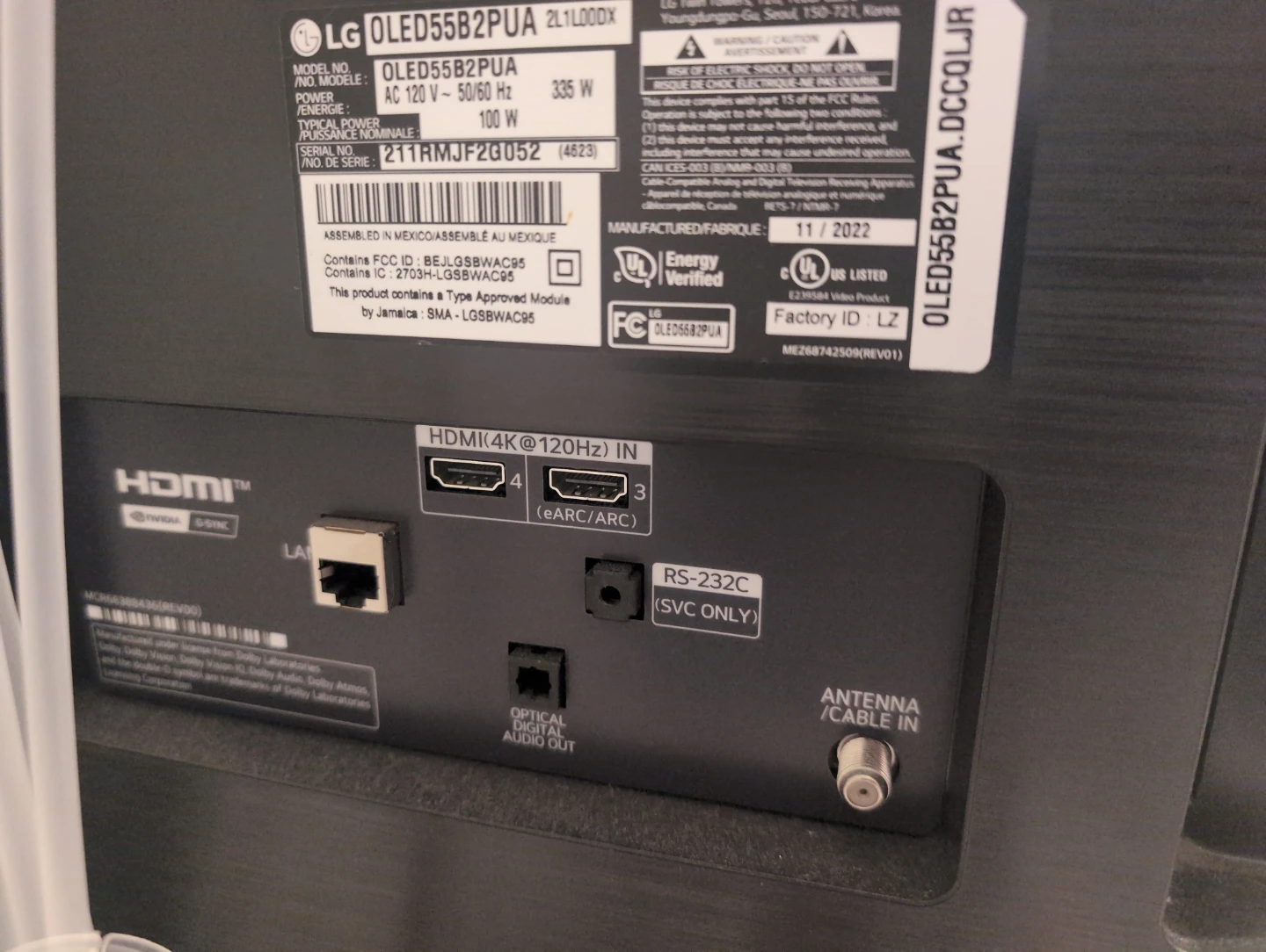LG OLED55B2PUA 55" 4K UHD Smart TV - photo 2