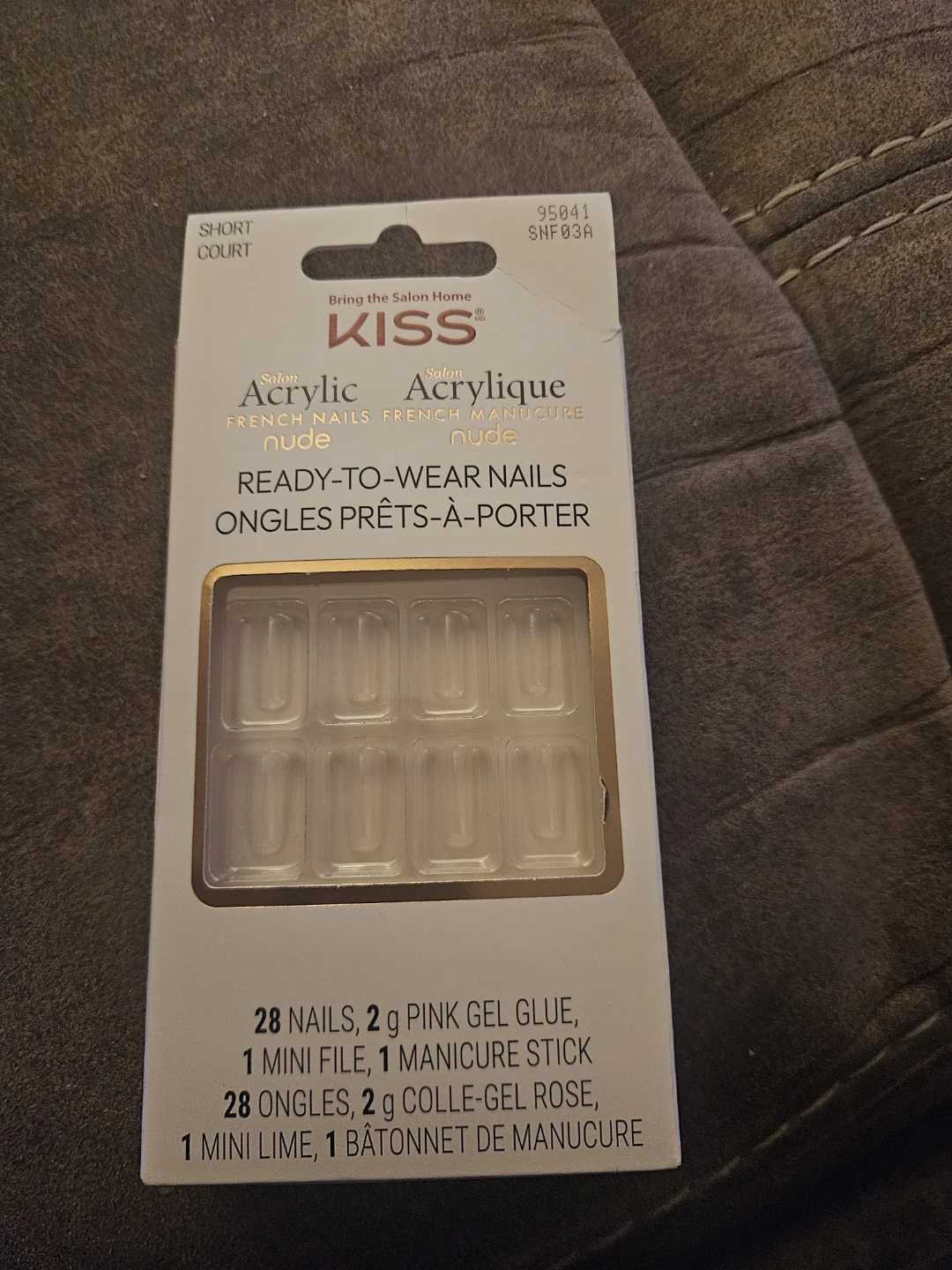 KISS Salon Acrylic French Nails - Nude - photo 3
