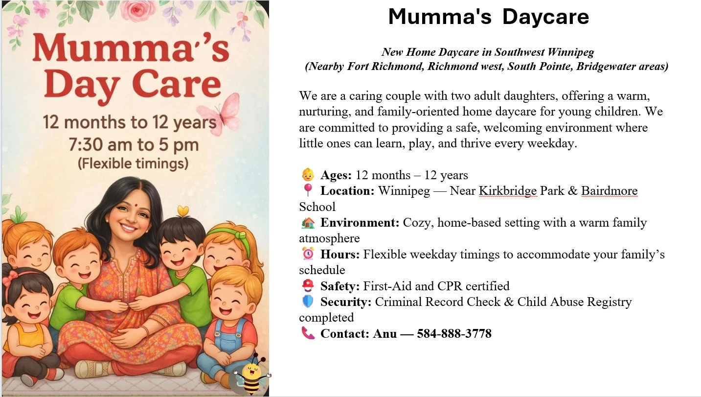 Mumma's Daycare.