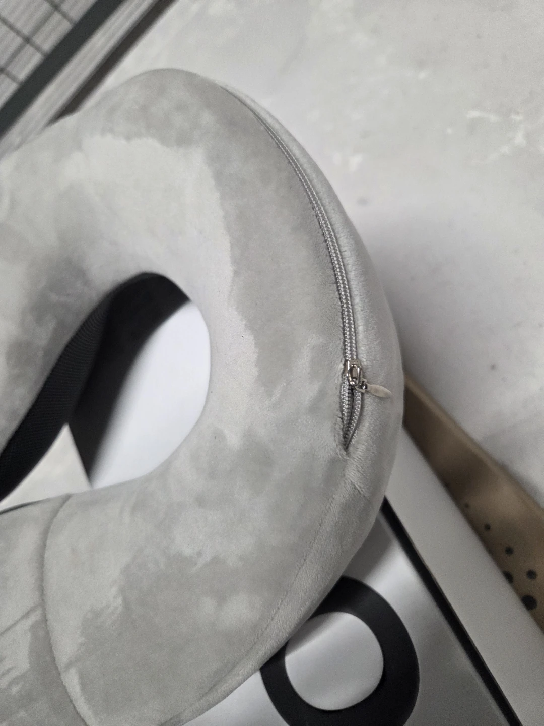 Grey Travel Neck Pillow - photo 3