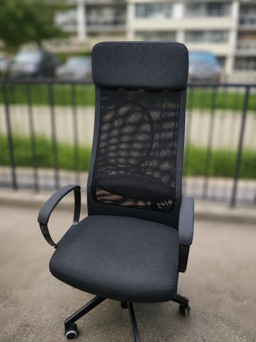 Grey Mesh Office Chair