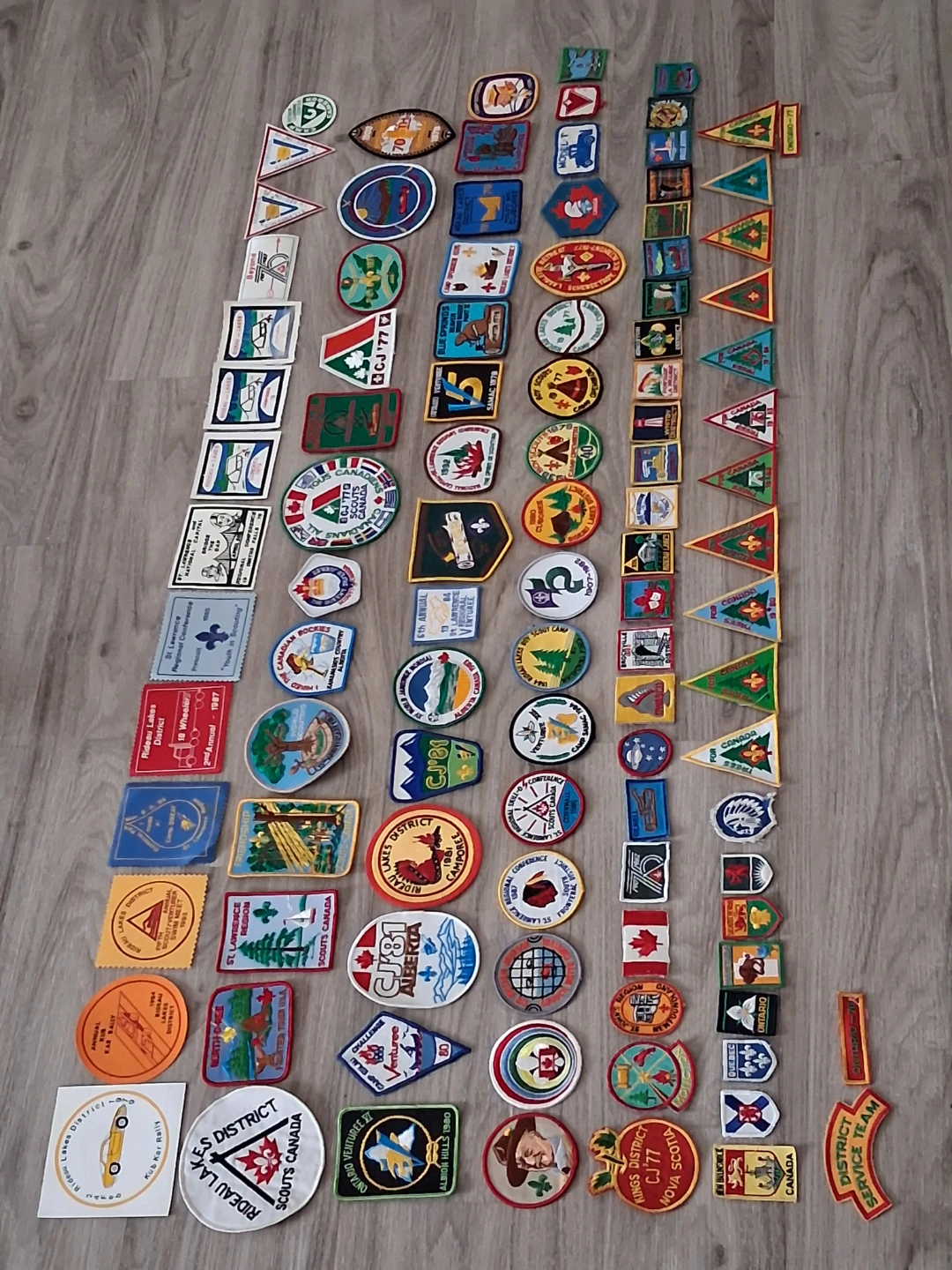 Scouts Canada Patch Collection