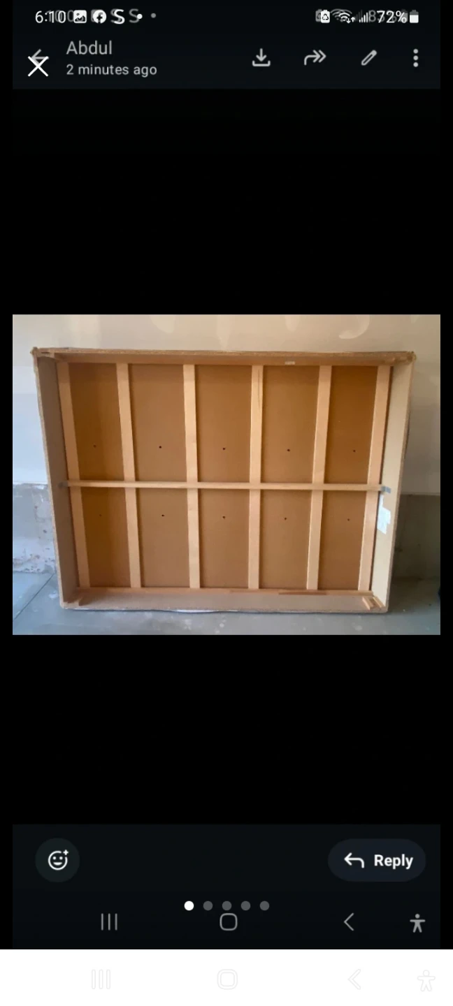 Queen size spring box