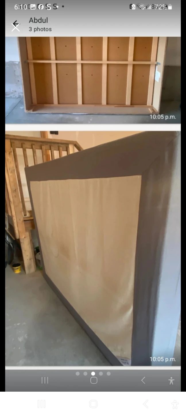 Queen size spring box - photo 2