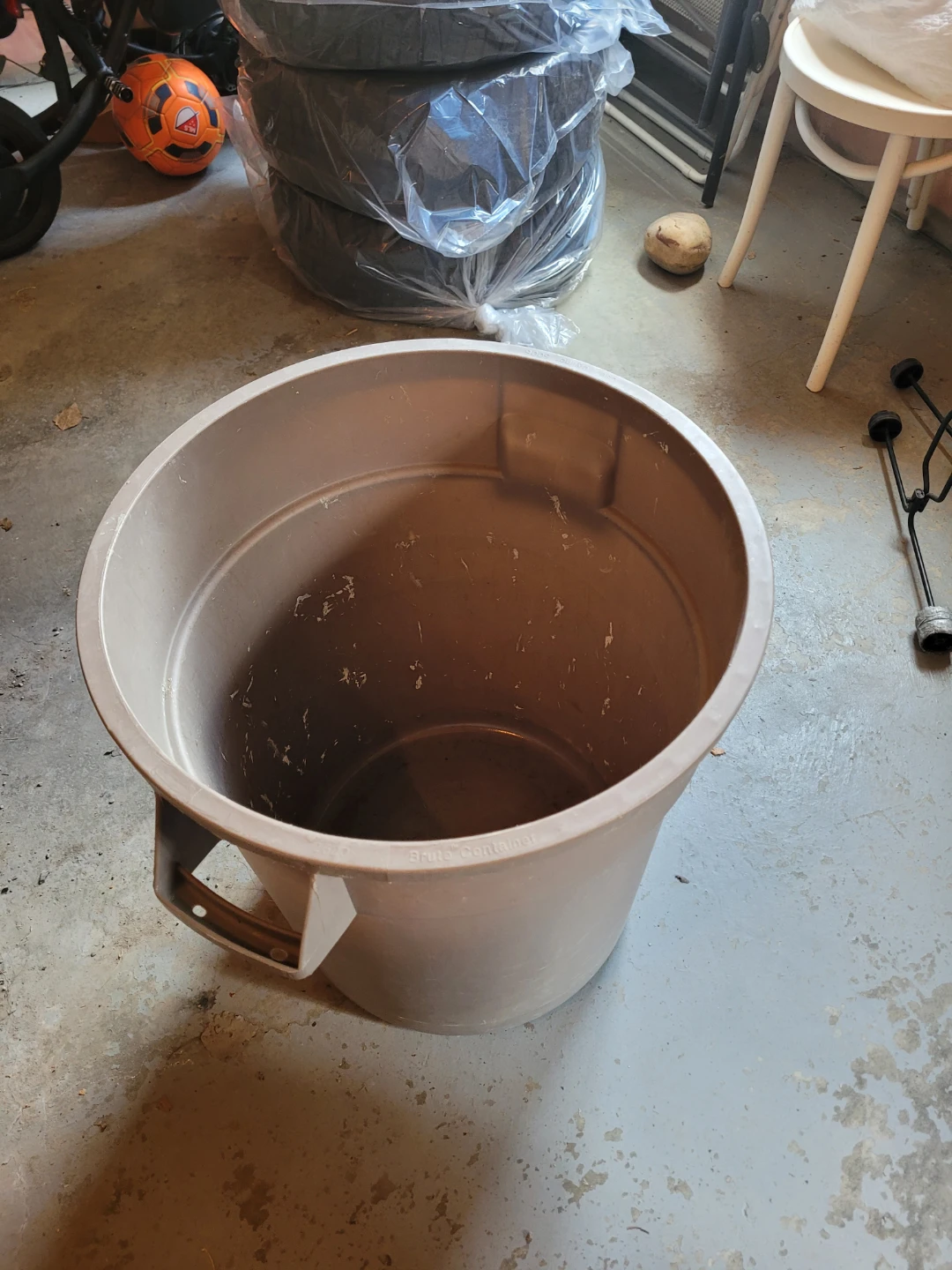 Large can with cover - photo 2