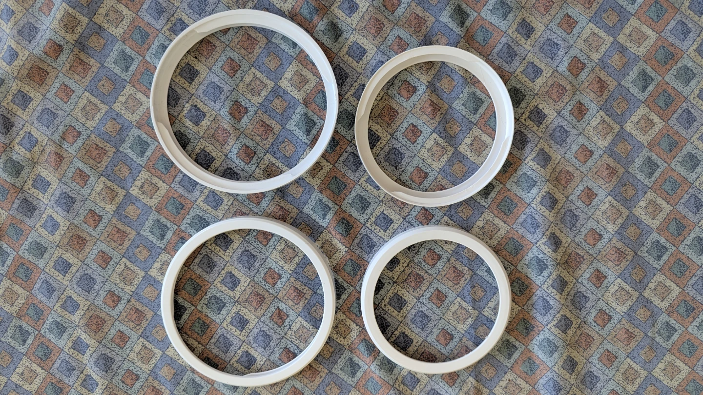 Portable Air Conditioner Hose Adapter Ring AC Tube Connector - photo 2