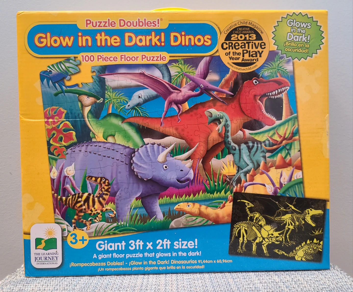Glow in the Dark! Dinos Floor Puzzle