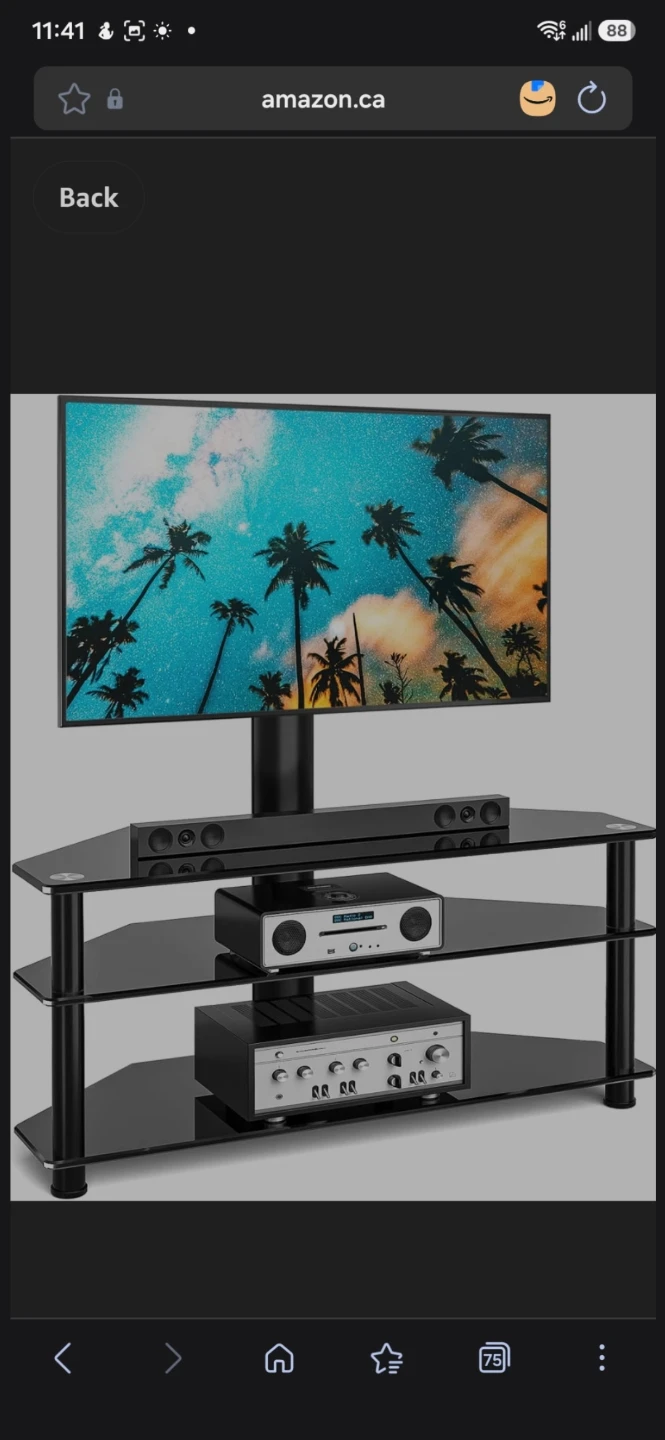 Tv stand with tv mount - photo 3