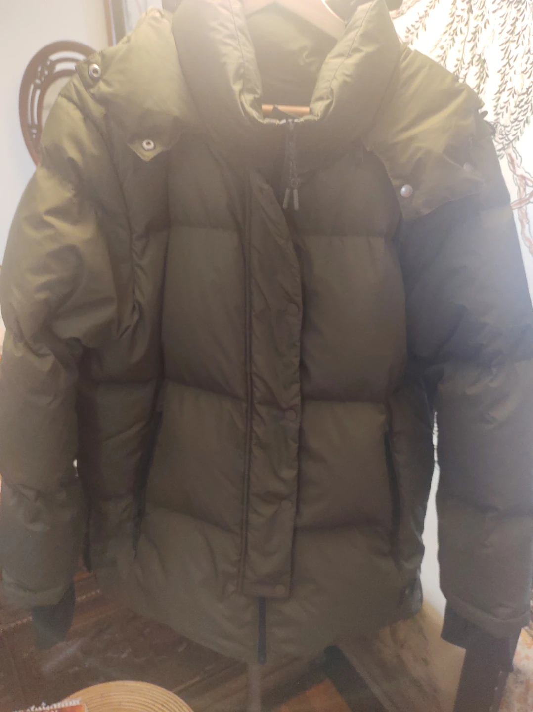Tilley Green Puffer Jacket