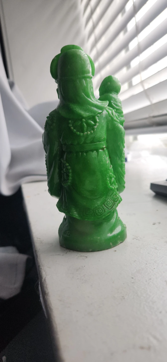 Jade Lucky God Figurine | Good Fortune | $100 - photo 3