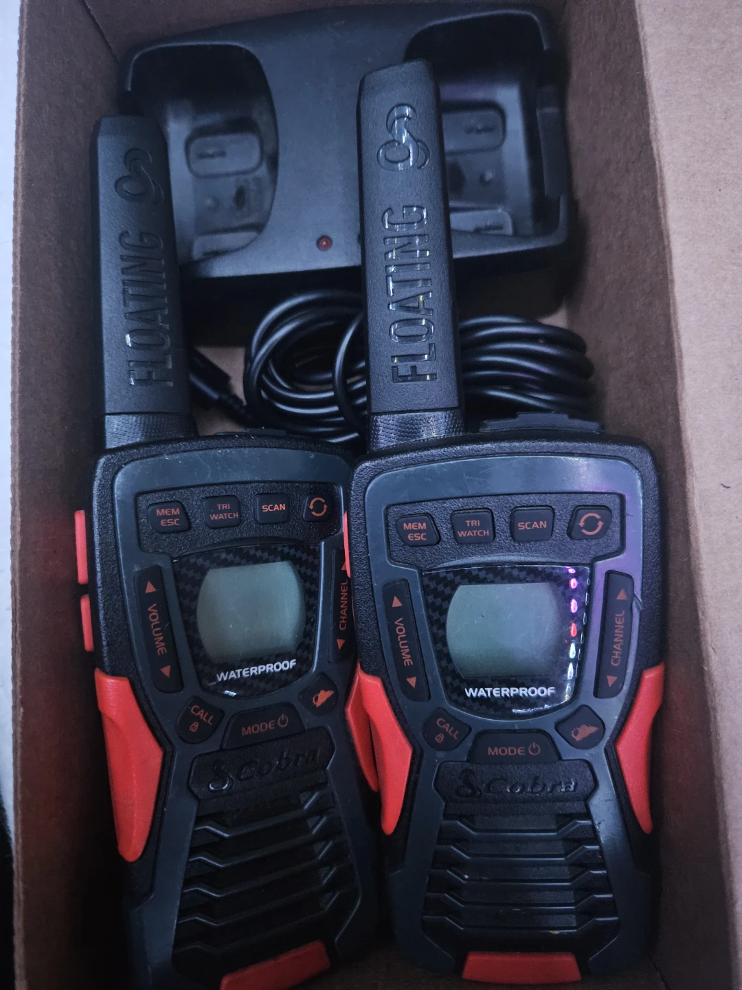 Cobra Floating Waterproof Walkie Talkies