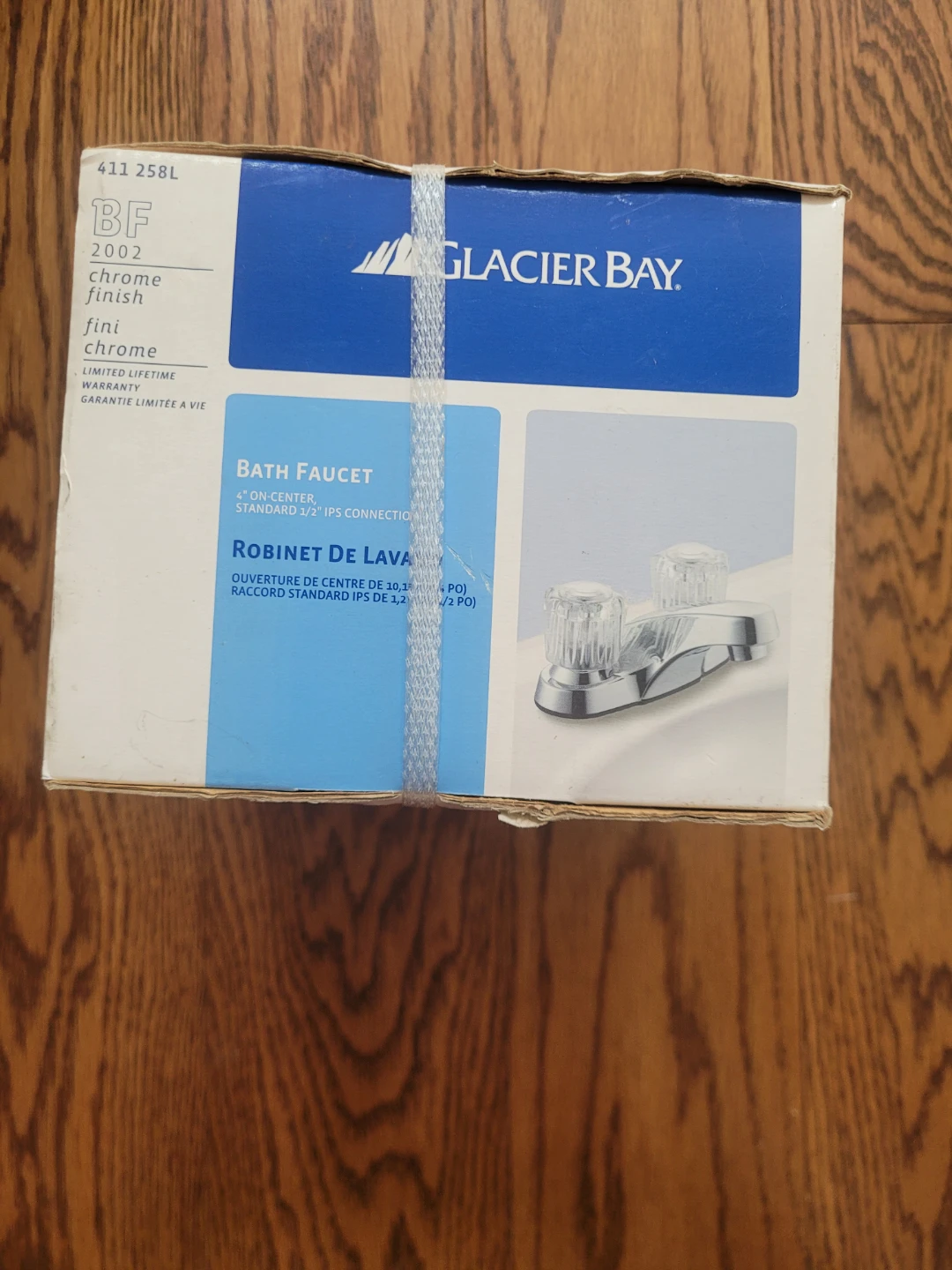 Glacier Bay Chrome Bath Faucet BF 2002 - photo 4