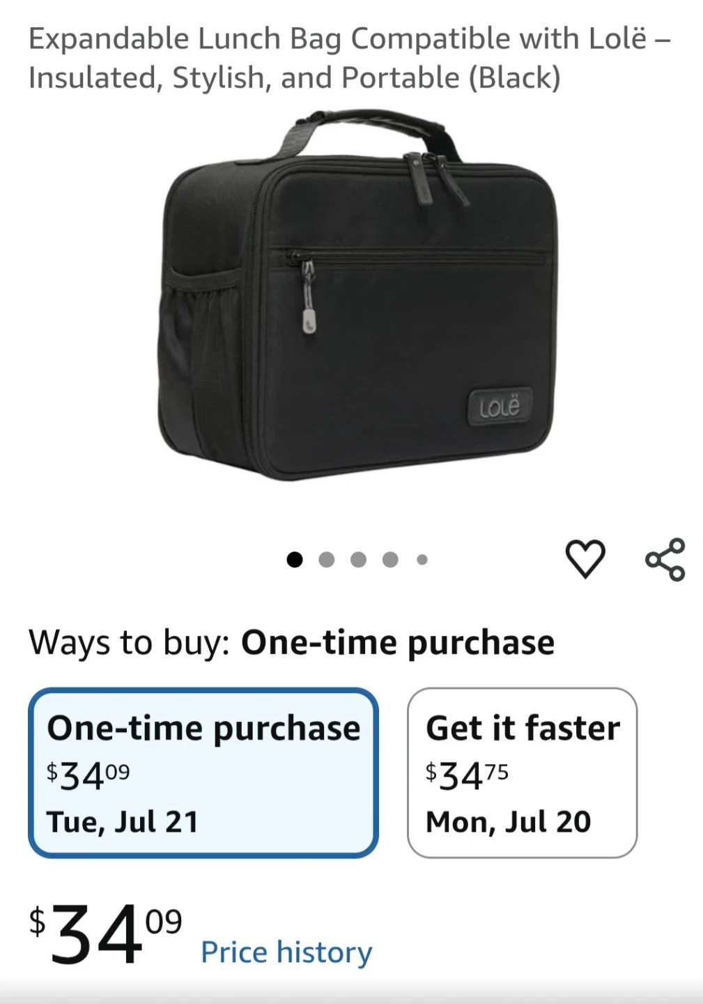 Lolé Expandable Lunch Bag - photo 4