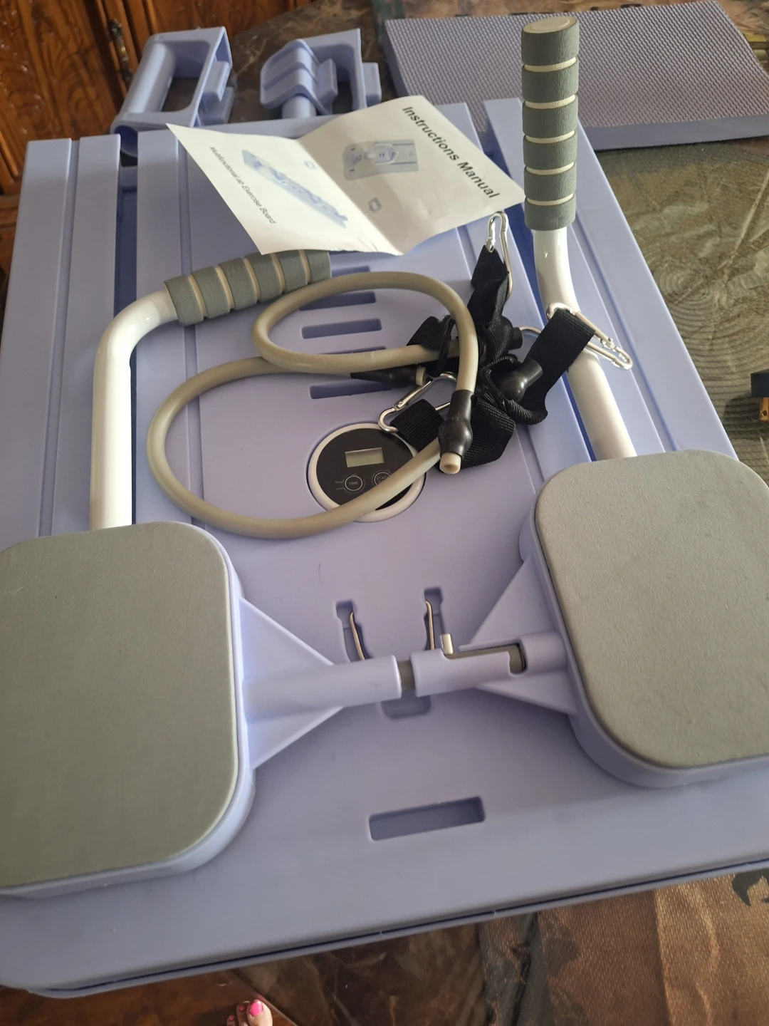 Multifunctional Ab Exercise Board with Resistance Bands