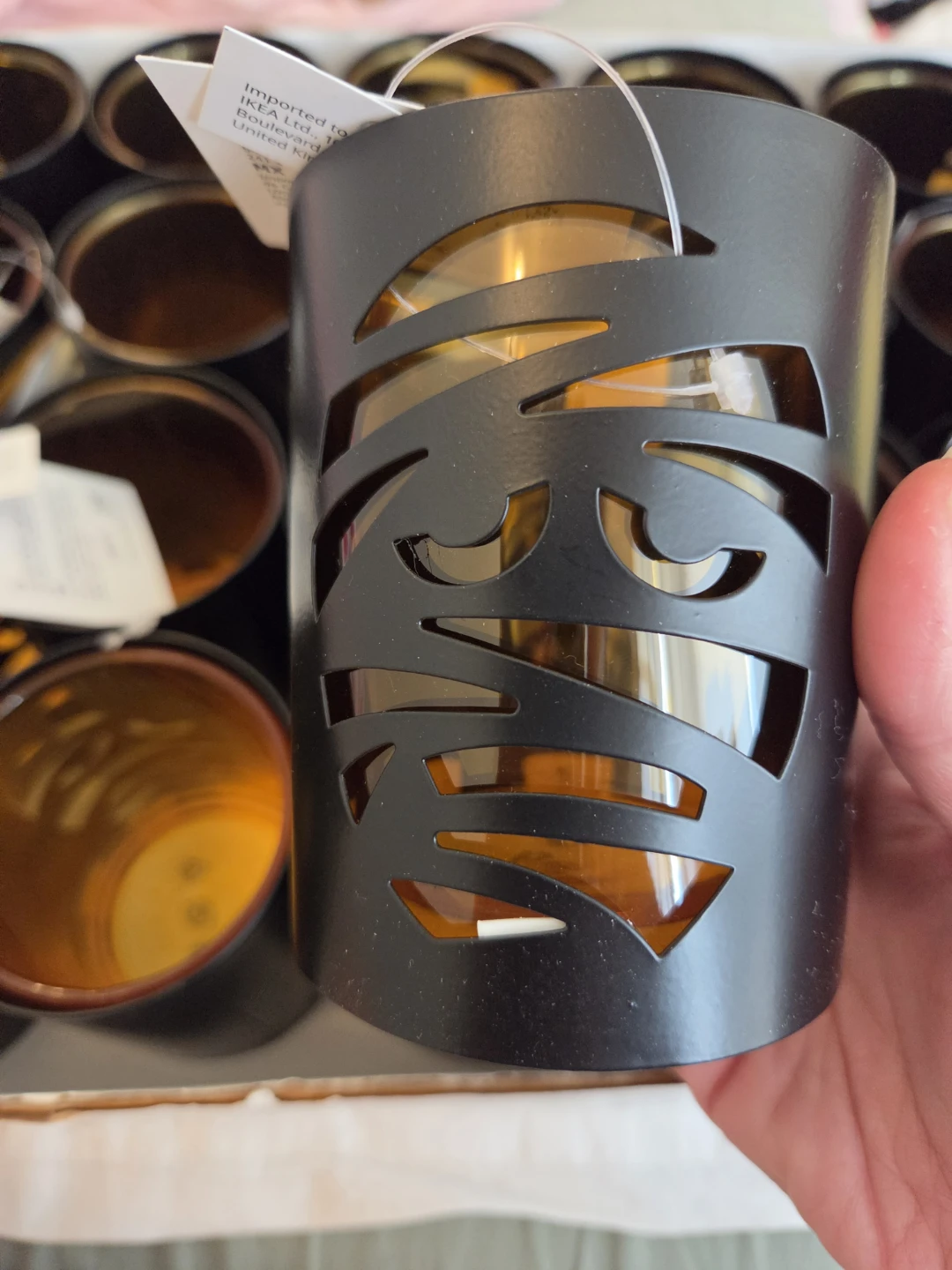 Mummy-themed candle holder - photo 2