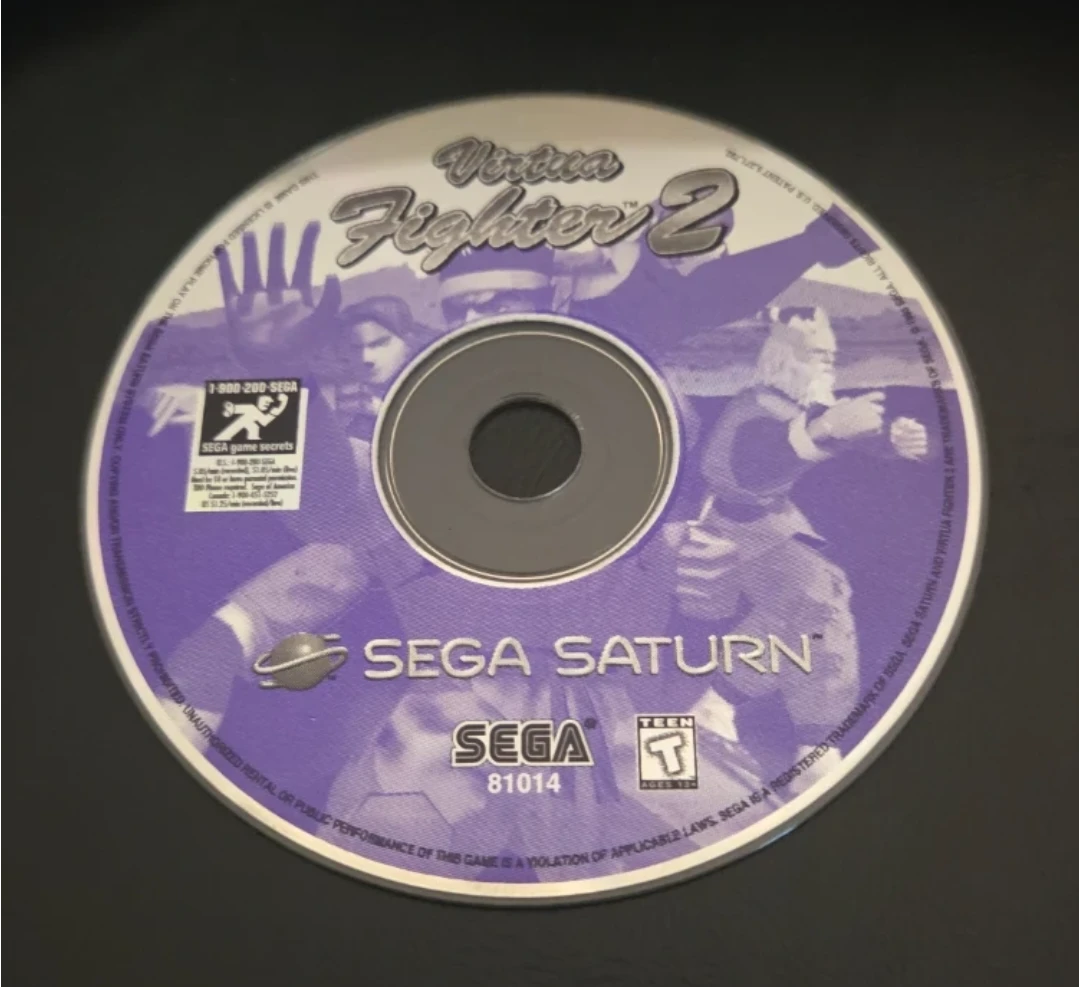 Virtua Fighter 2 Sega Saturn Game