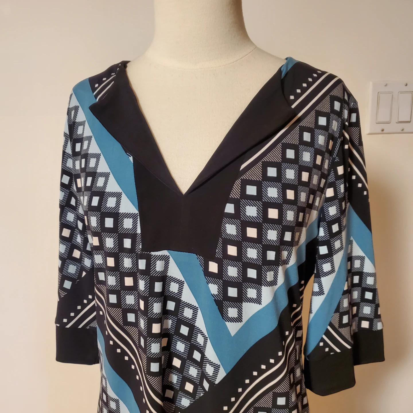 Women's Geometric Print Dress