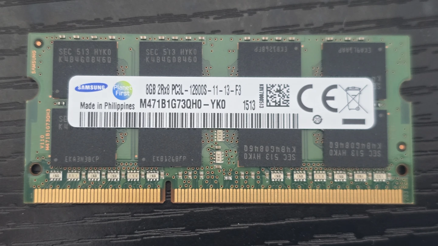 Samsung 8GB DDR3L Laptop RAM
