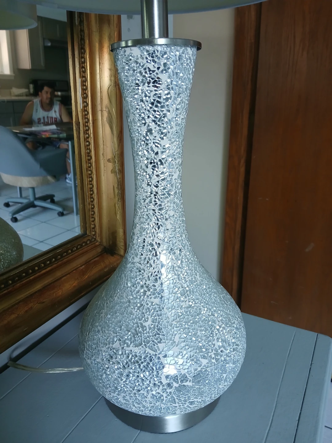 Mirror Mosaic Table Lamp set of two - photo 2