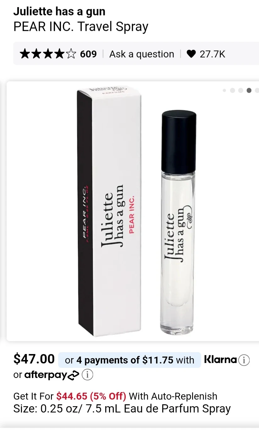 Juliette Has A Gun Perfume Trio - photo 4
