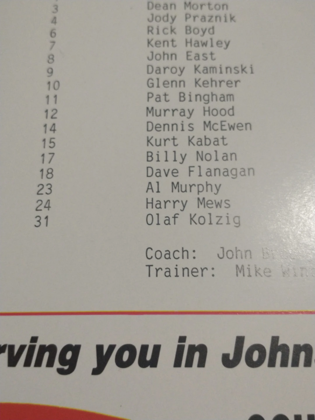 1990-1991 ECHL Johnstown Jets 50th Anniversary Playoff Program - photo 5